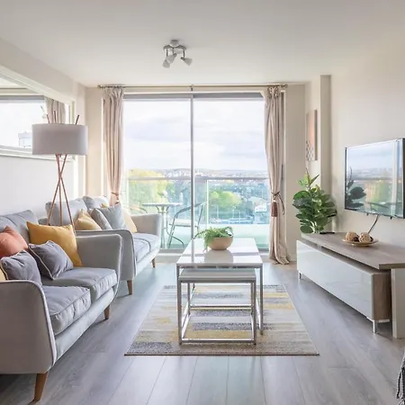 Luxury Riverview City Centre Apartment Glasgow Esterno foto